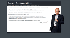 Desktop Screenshot of jerzydziewulski.pl